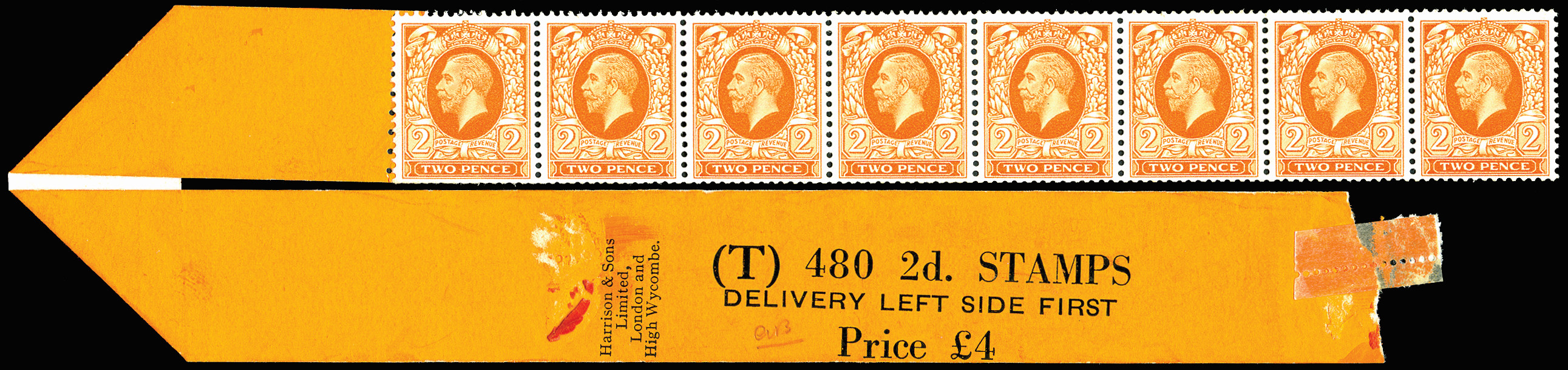 GB 1935 SG442 Mint - Coil leader (Code T)