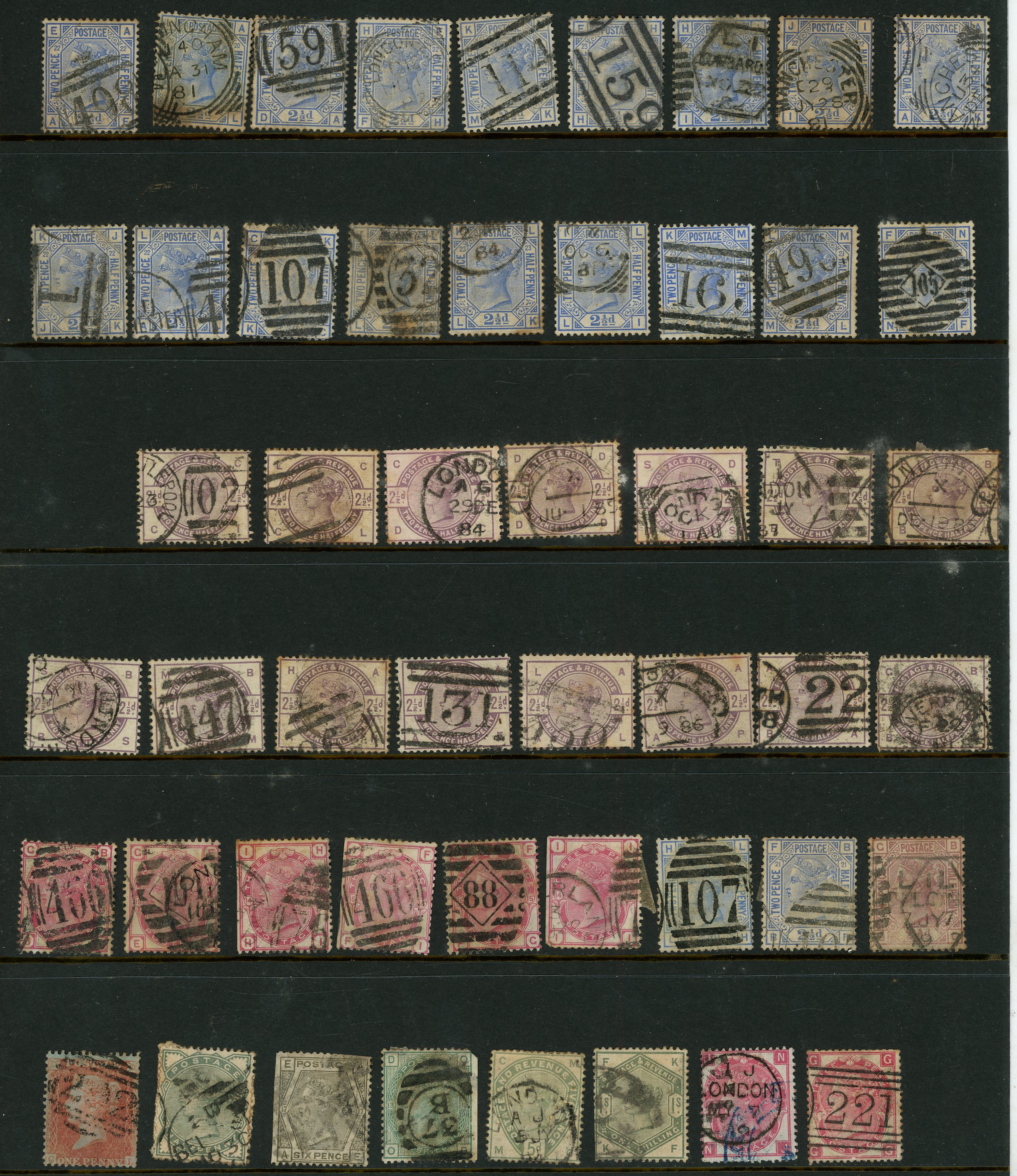 GB QV to QEII duplicated predominately used accumulation