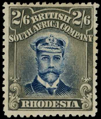 1913-7 2/6d Head Die II, perf 14. Part...