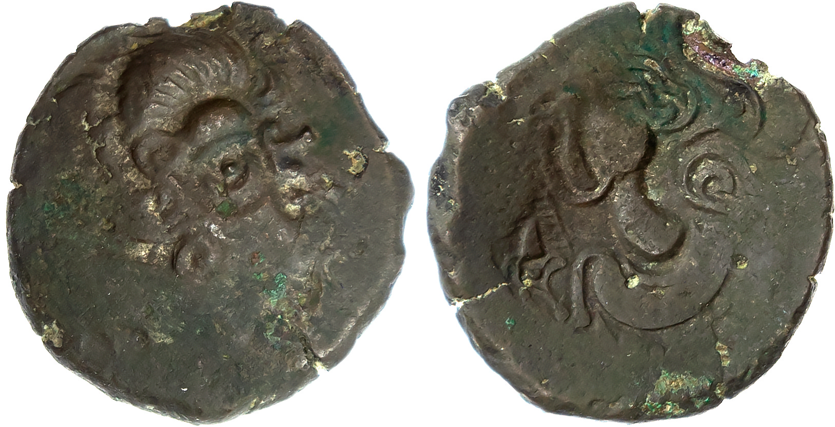 Gallo-Belgic Issues. Armorican. Channel Islands, Billon Stater