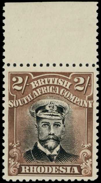 1922-4 2/- Head Die IIIB, perf 14, white...