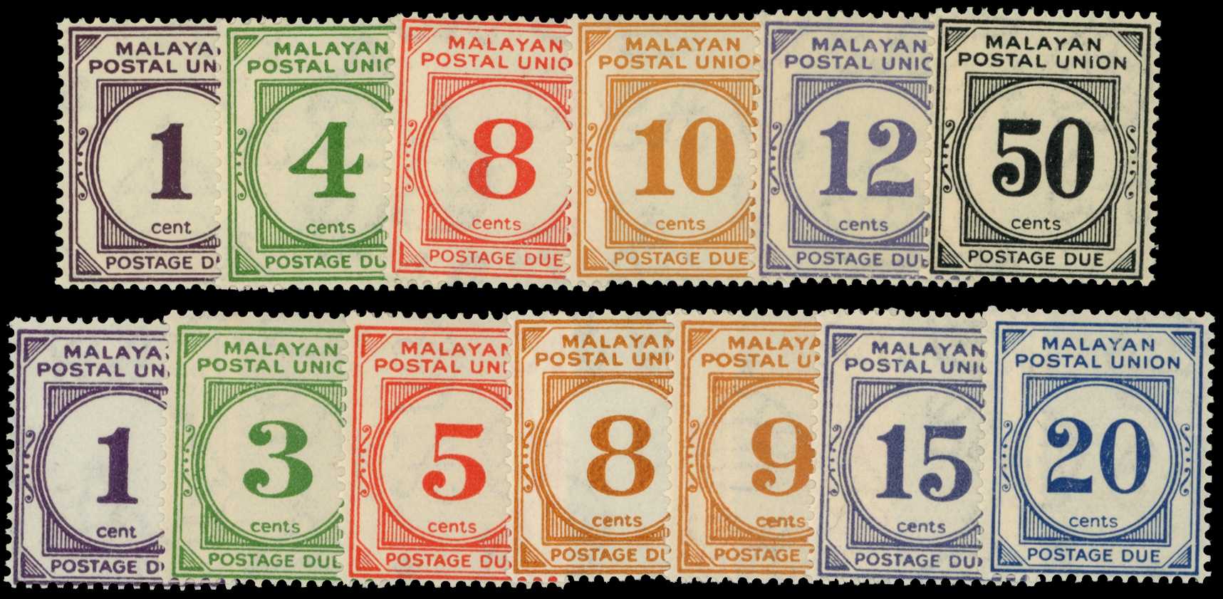 1936-8 and 1945-9 sets, unmounted o.g. SG...