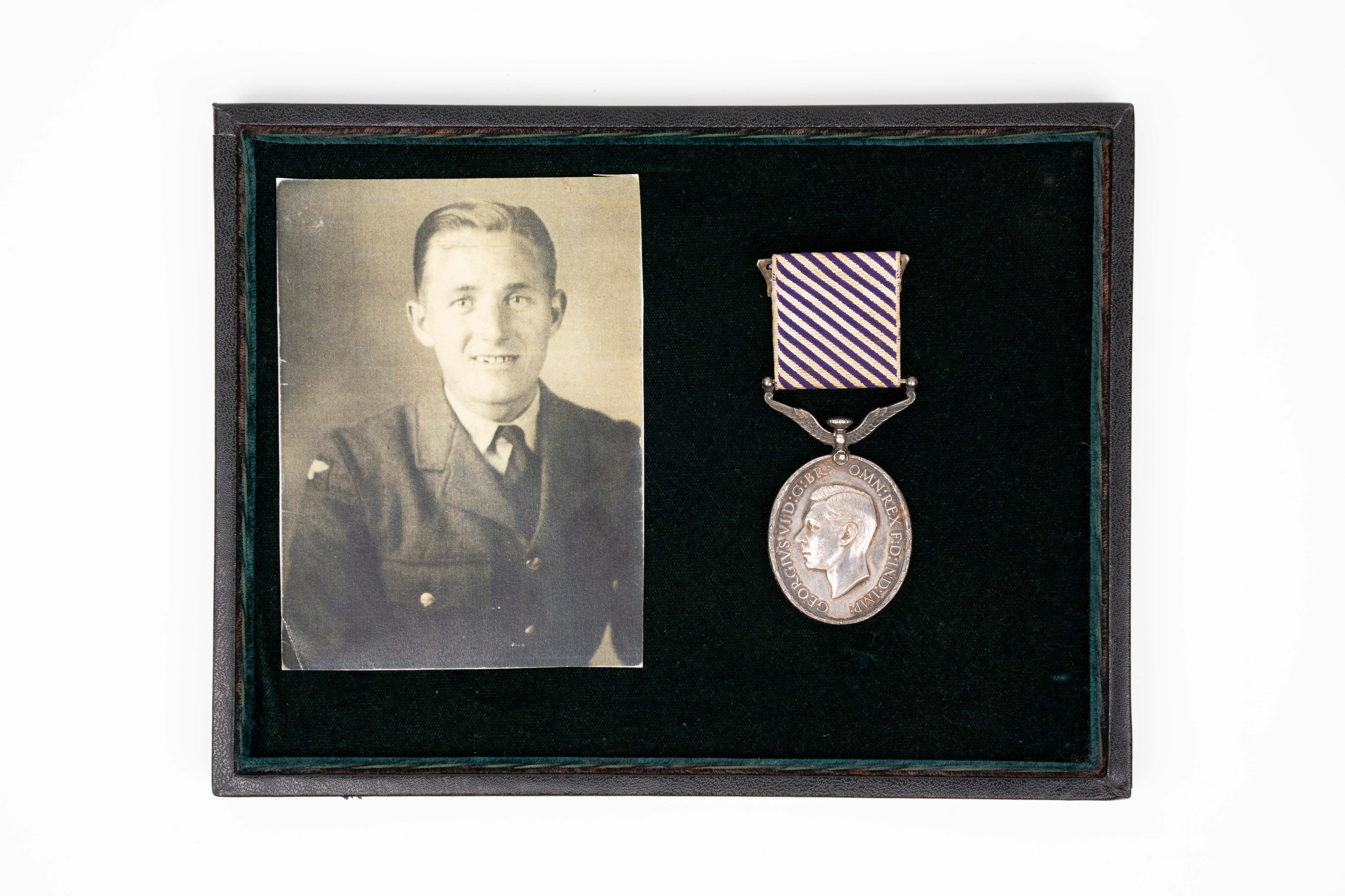 Shot Down a JU88 over Stuttgart – awarded the DFM