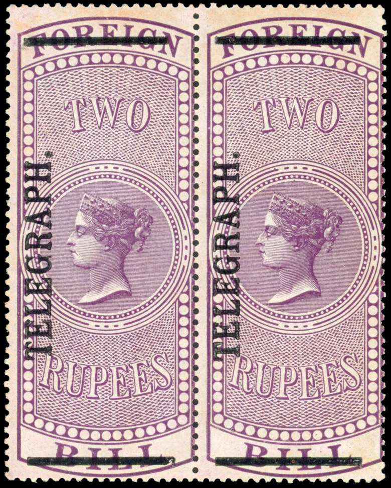INDIA 1900 SG T53w pair mint 