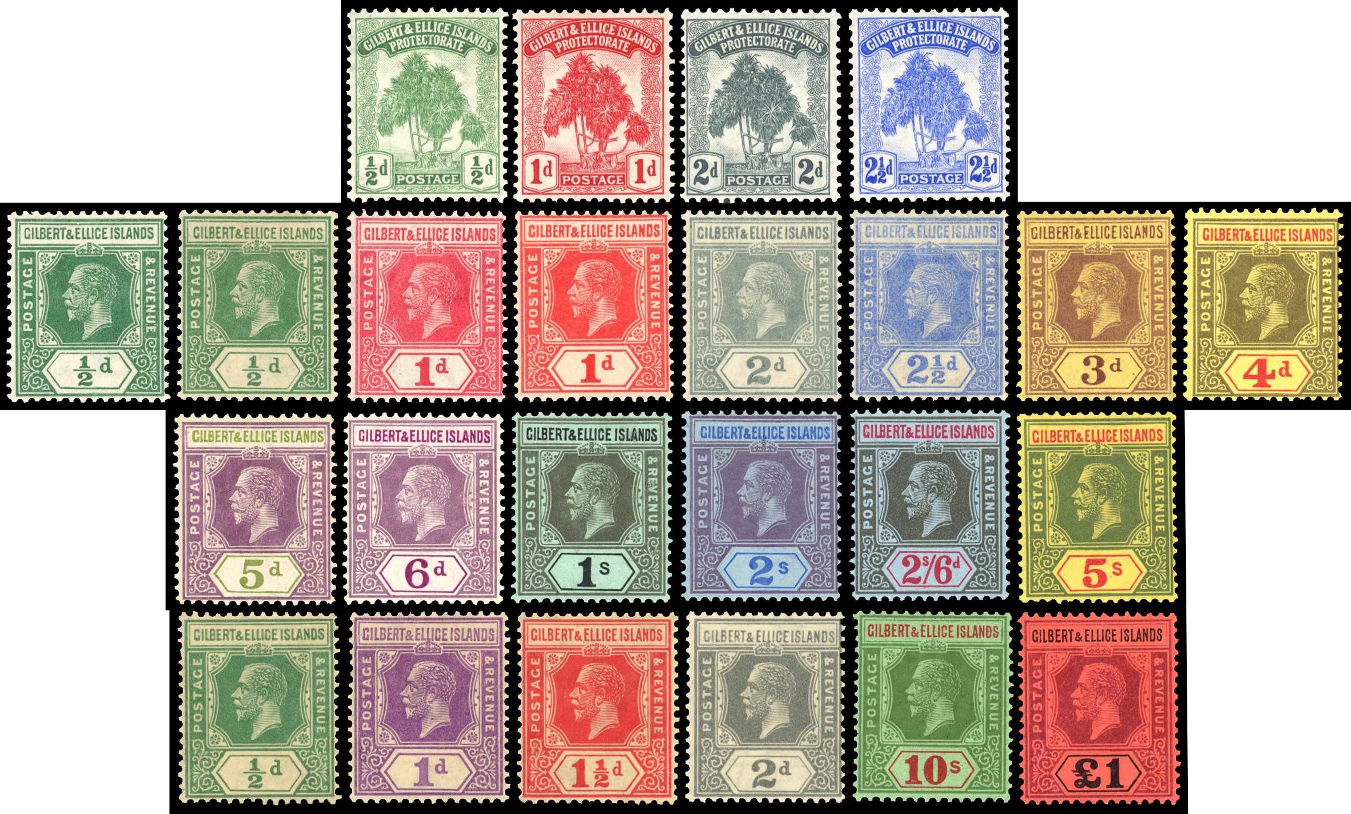 Gilbert & Ellice Islands mint collection