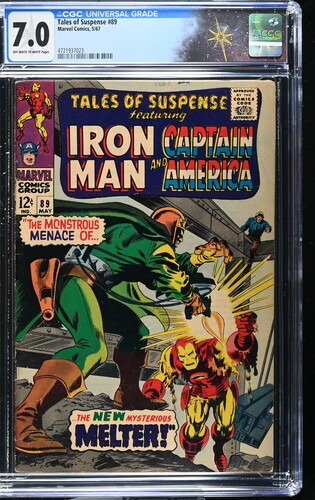 Tales of Suspense #89 CGC 7.0 "The Monstrous Menace of the Mysterious Melter!" (Marvel Comics, 1967)