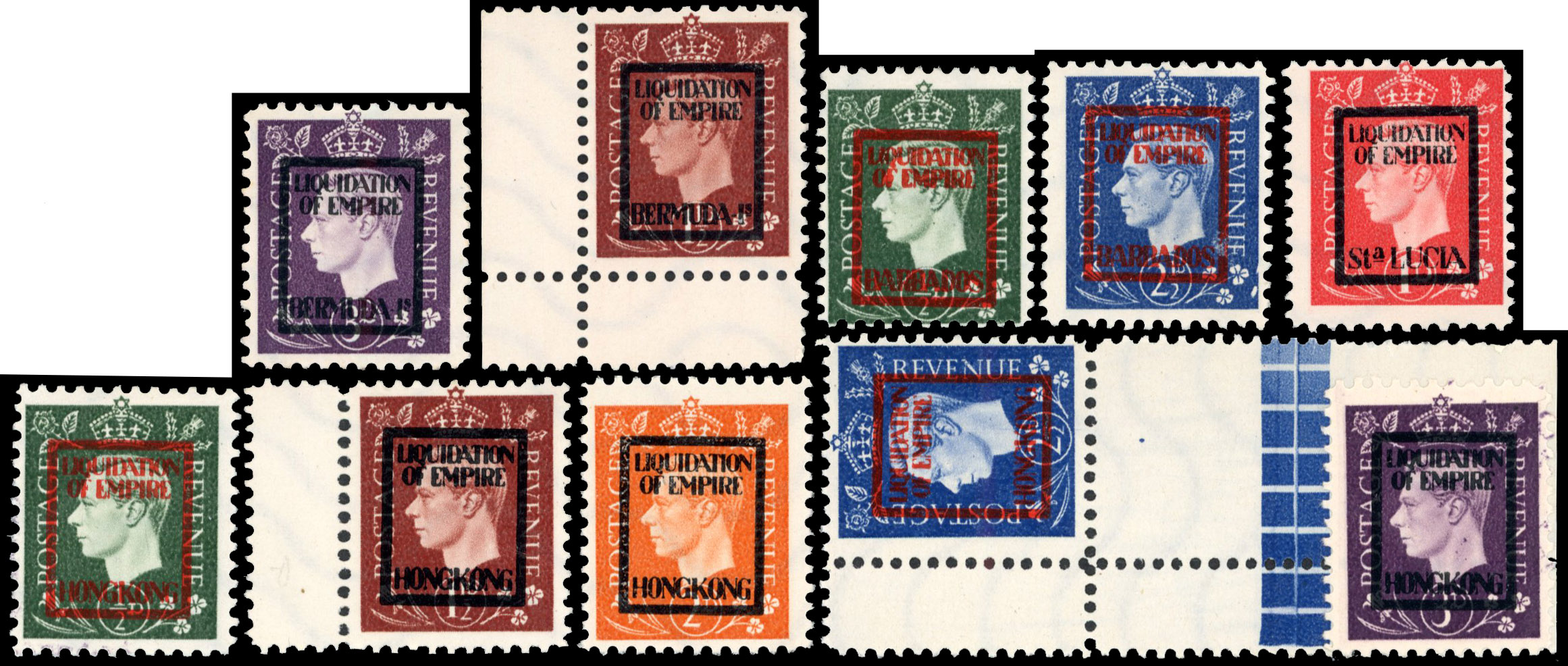 German Propaganda Forgeries group unused