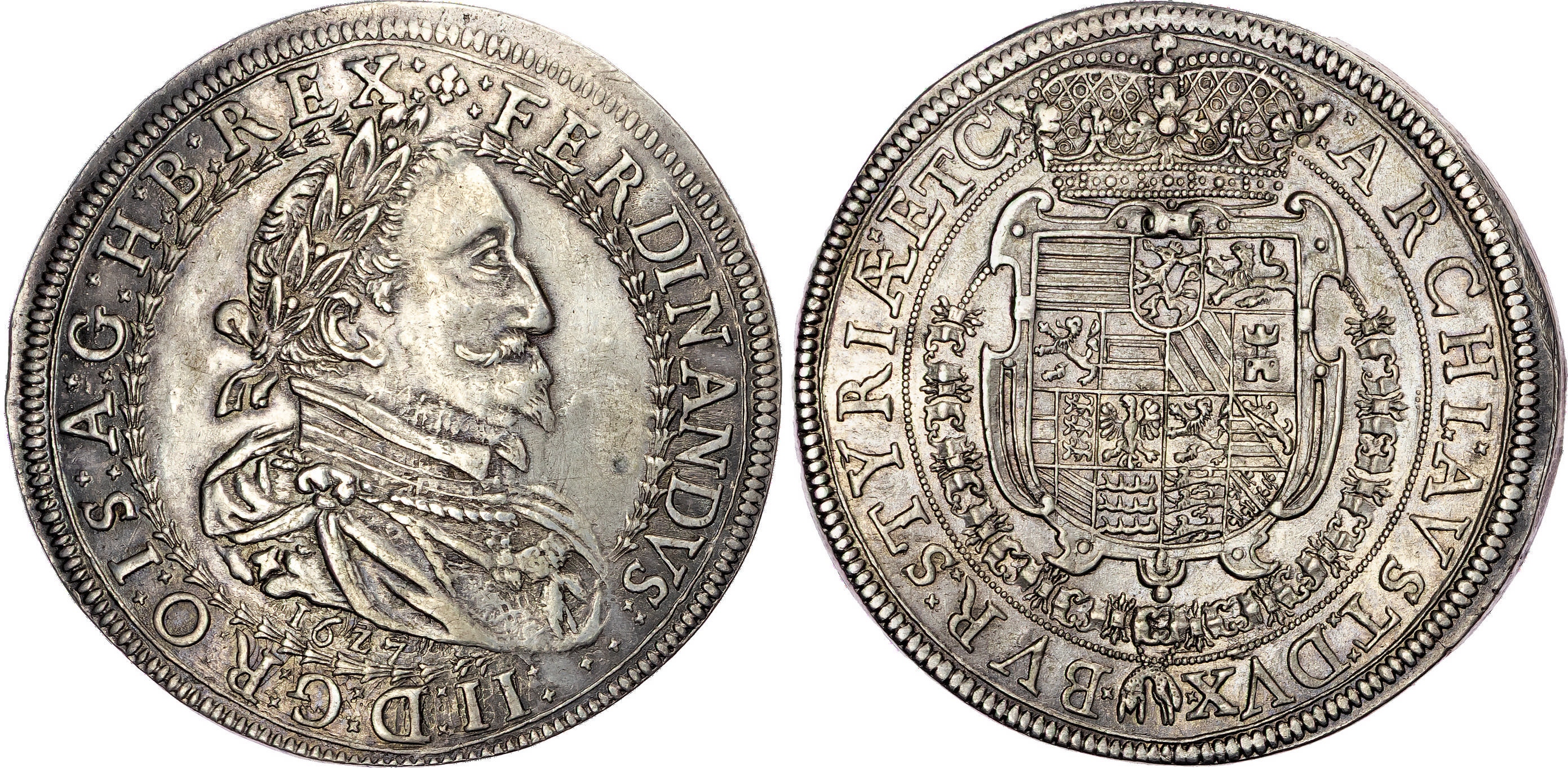 Austria, Holy Roman Empire, Ferdinand II (1618-1637), silver Taler, 1627