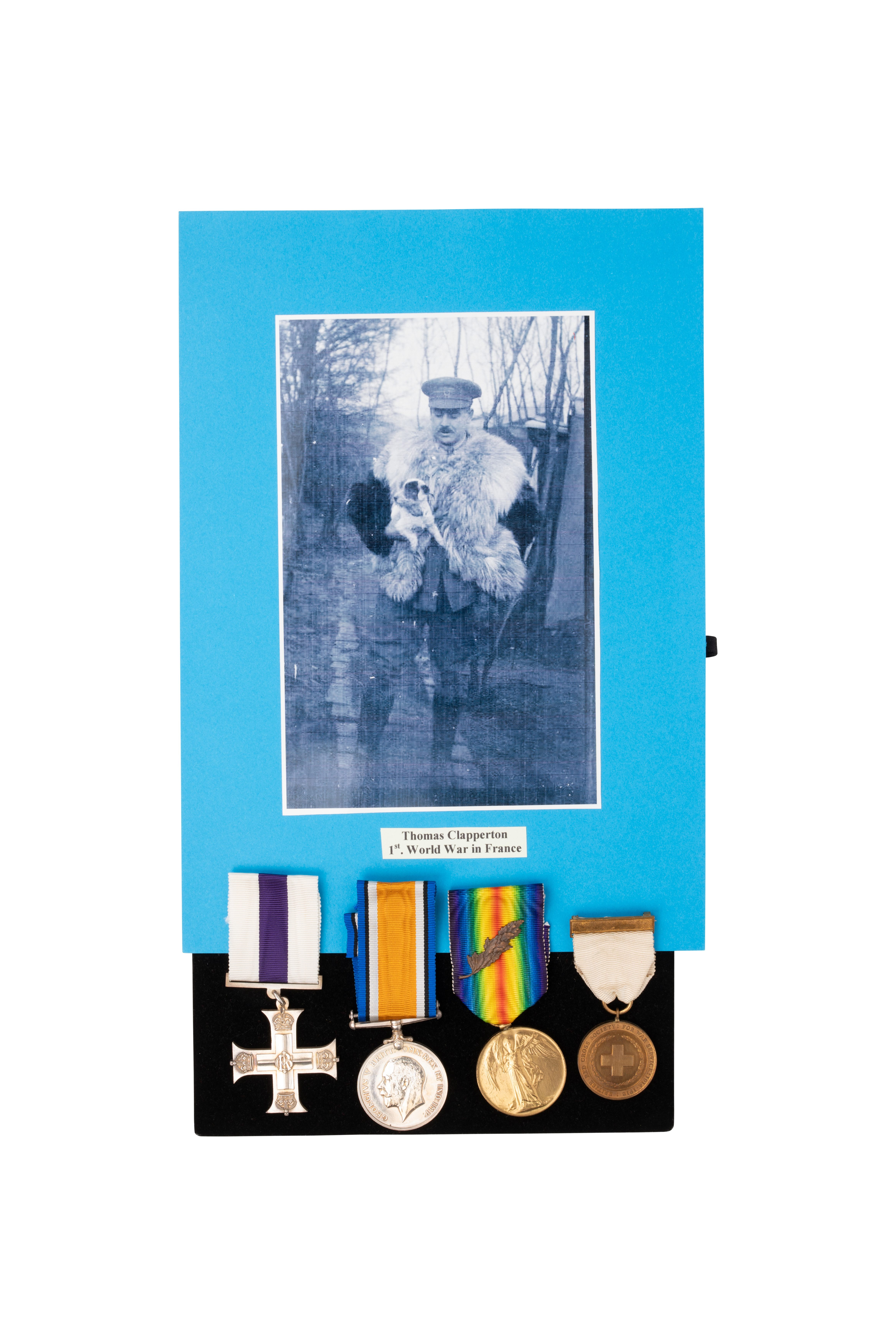 Attack on Hindenburg Line Military Cross - “Throughout the day he Repeatedly Conducted Bearers …