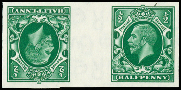GB 1934 SG 439 imprimatur pair