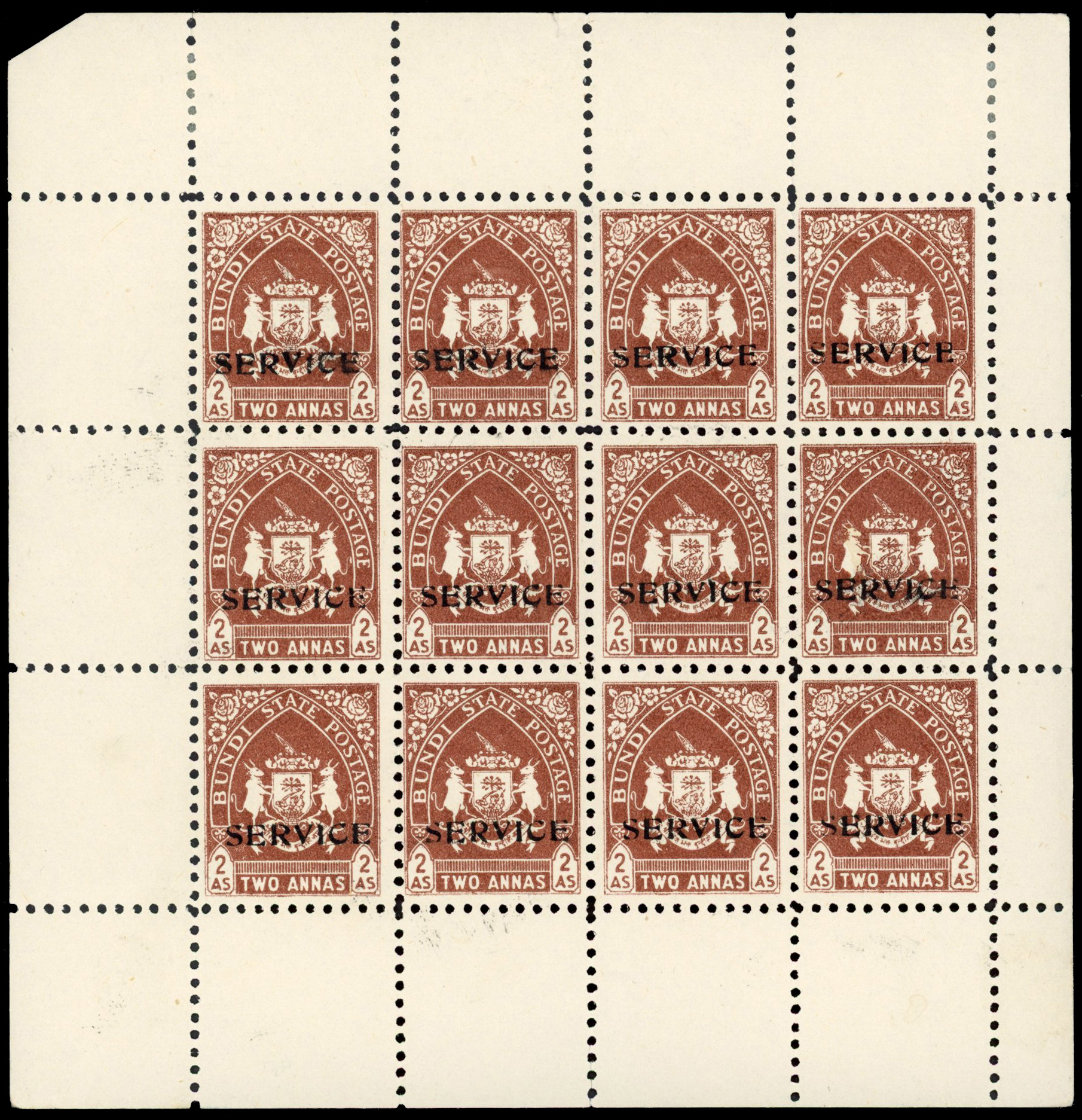 I.F.S Bundi SG O56 complete sheet