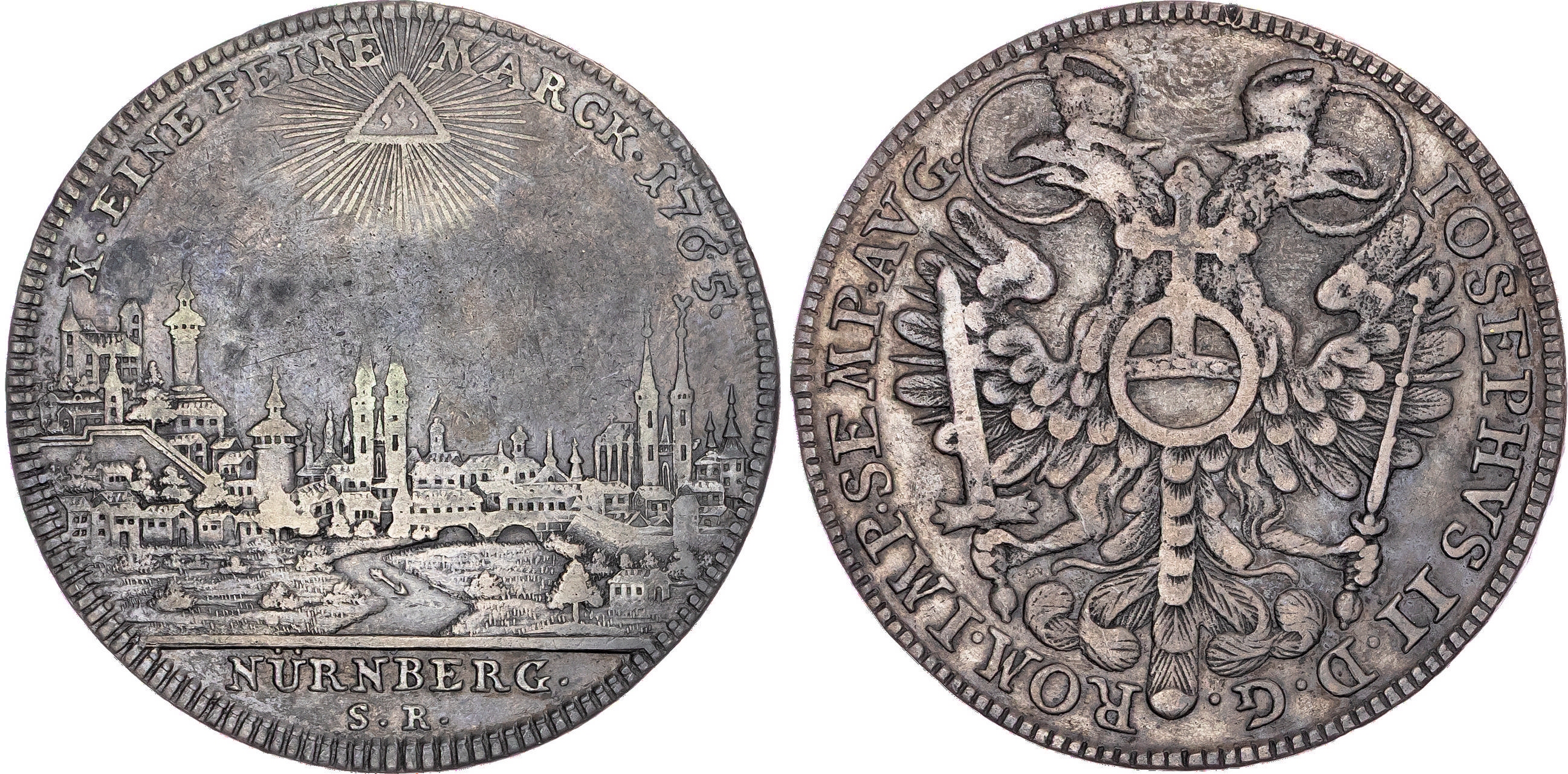 Germany, Nürnberg, silver Taler, 1765