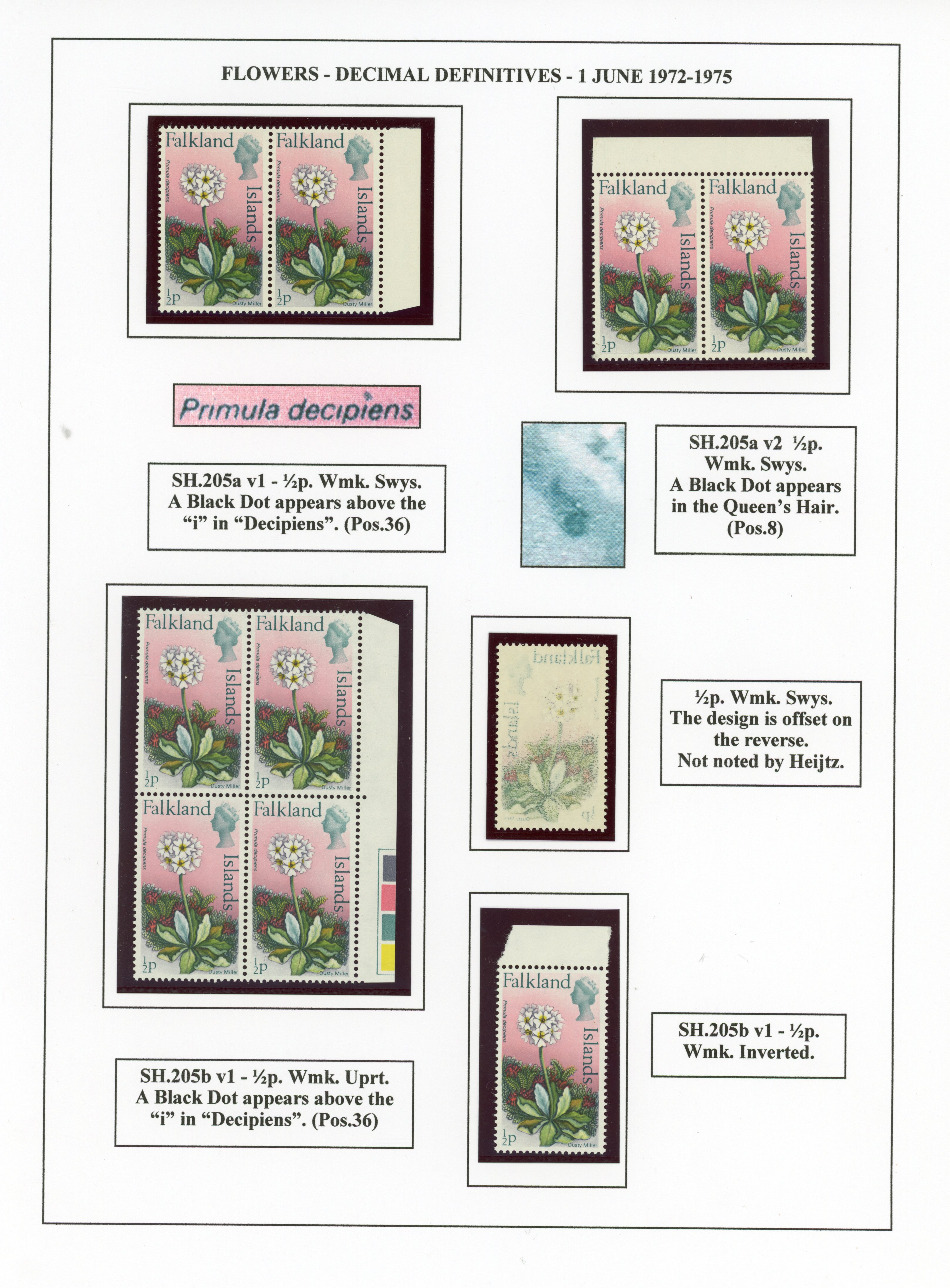 Falkland Islands SG 276-288, 293-95 collection