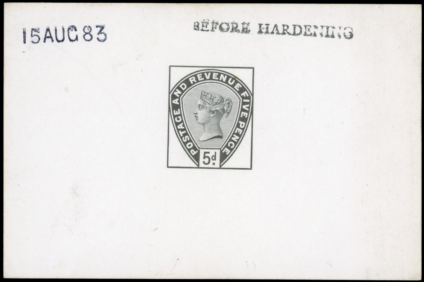 GB SG 193 1883 5d Die Proof