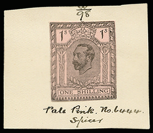 GB 1910 1s Hentschel colour essay