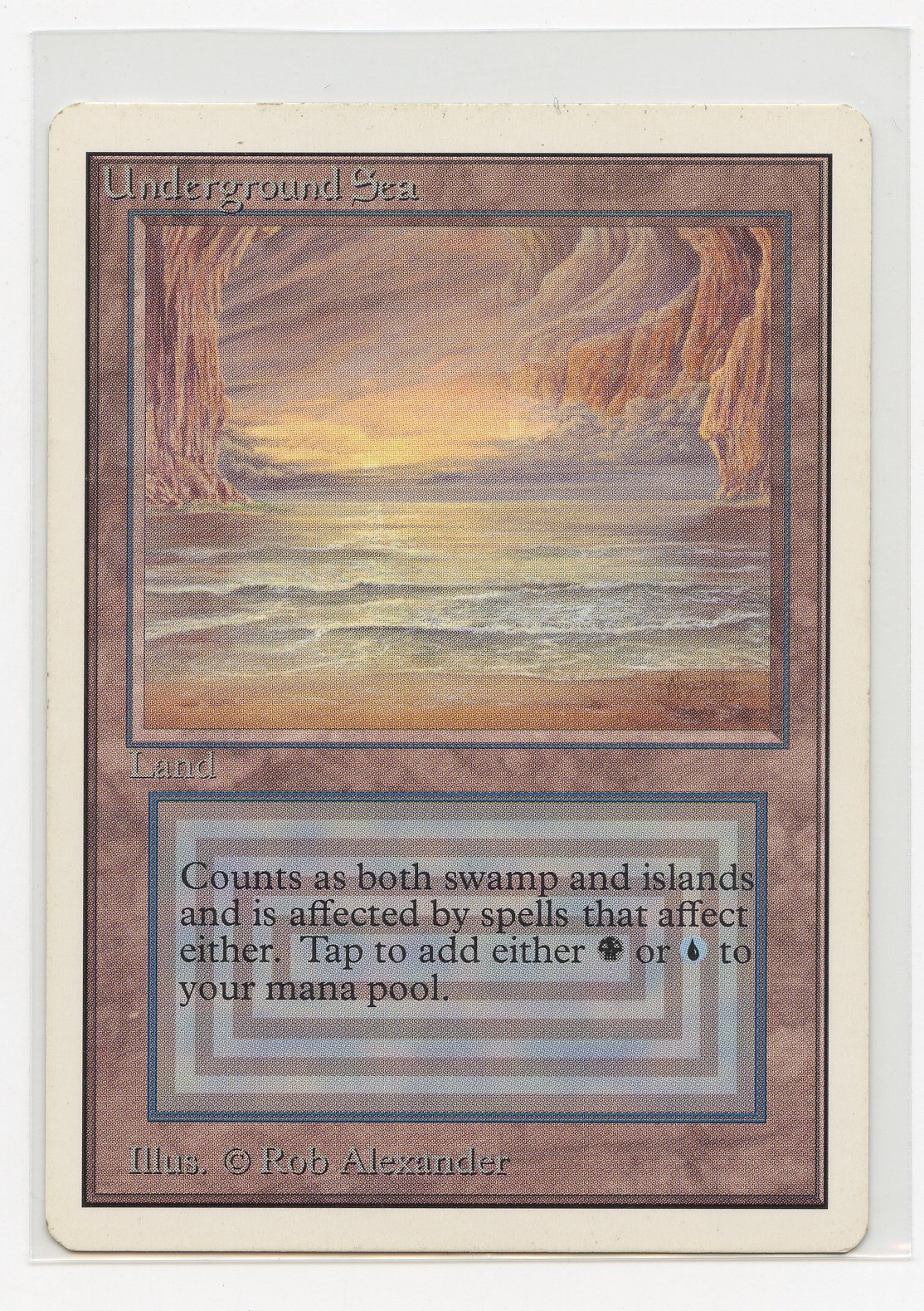 Underground Sea - Unlimited Dual Land (GD)