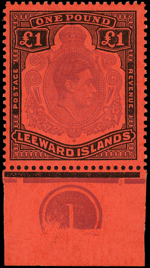 Leeward Islands SG 114cw mint