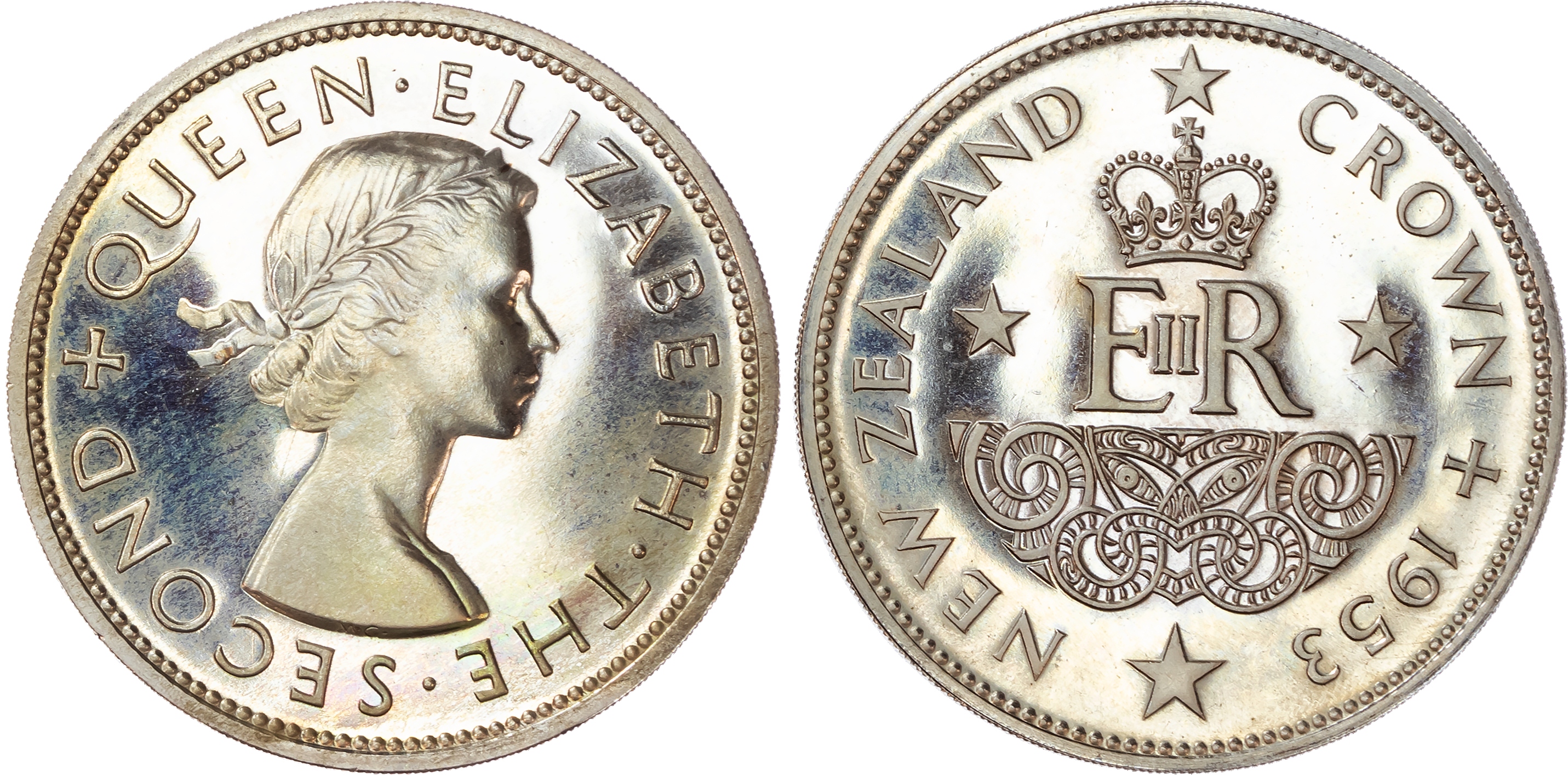 New Zealand, Elizabeth II (1952-2022), Proof Set (8), 1953