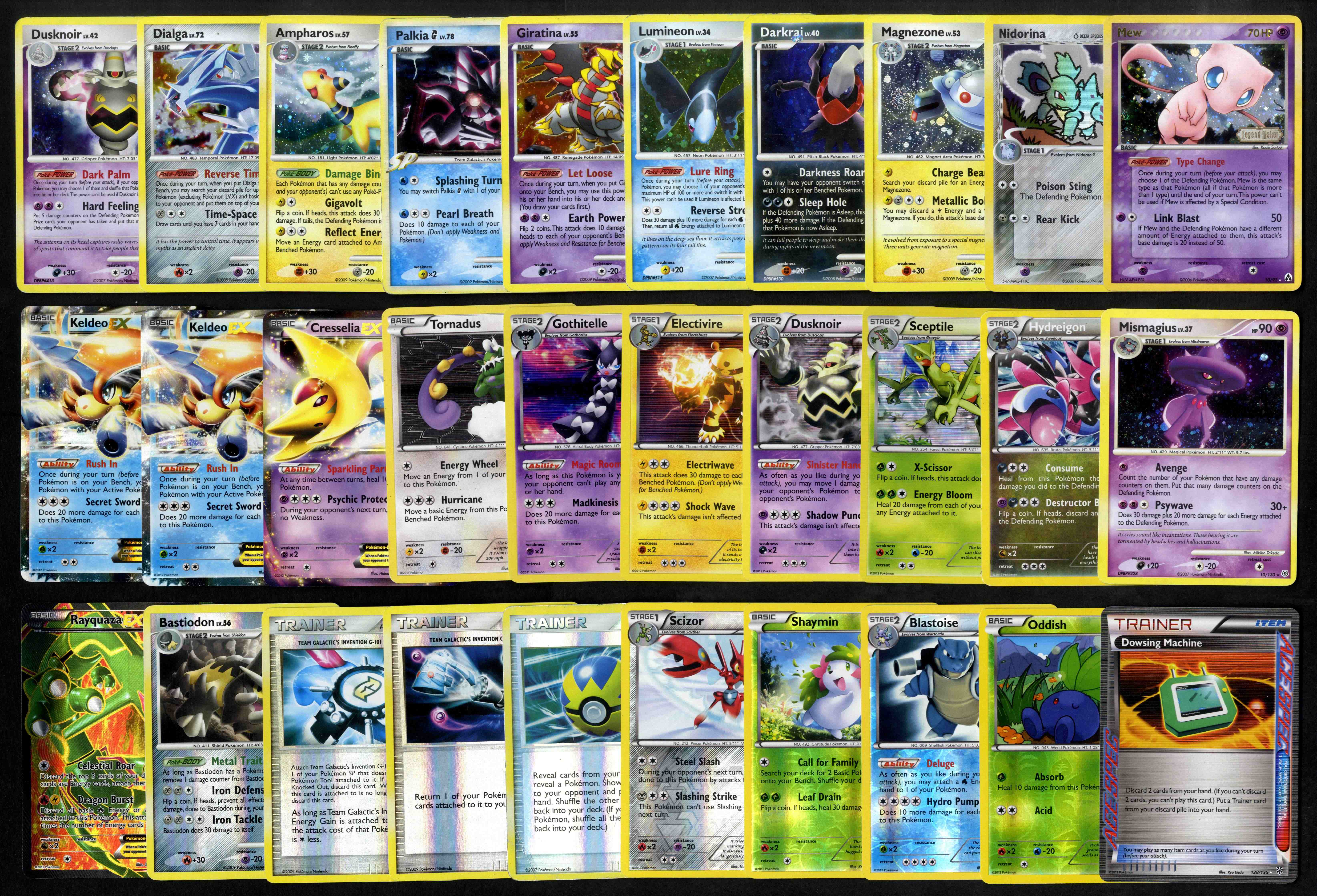 573 card bundle - Vintage to XY era cards - EX, Prime, Ace Specs