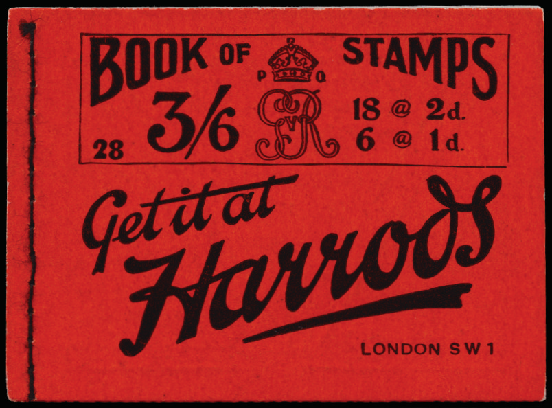 SGBB30 1920 3s6d Booklet Edition 28