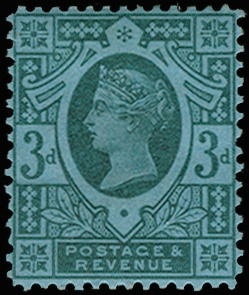 GB 1887 (ESSAY) SG203var