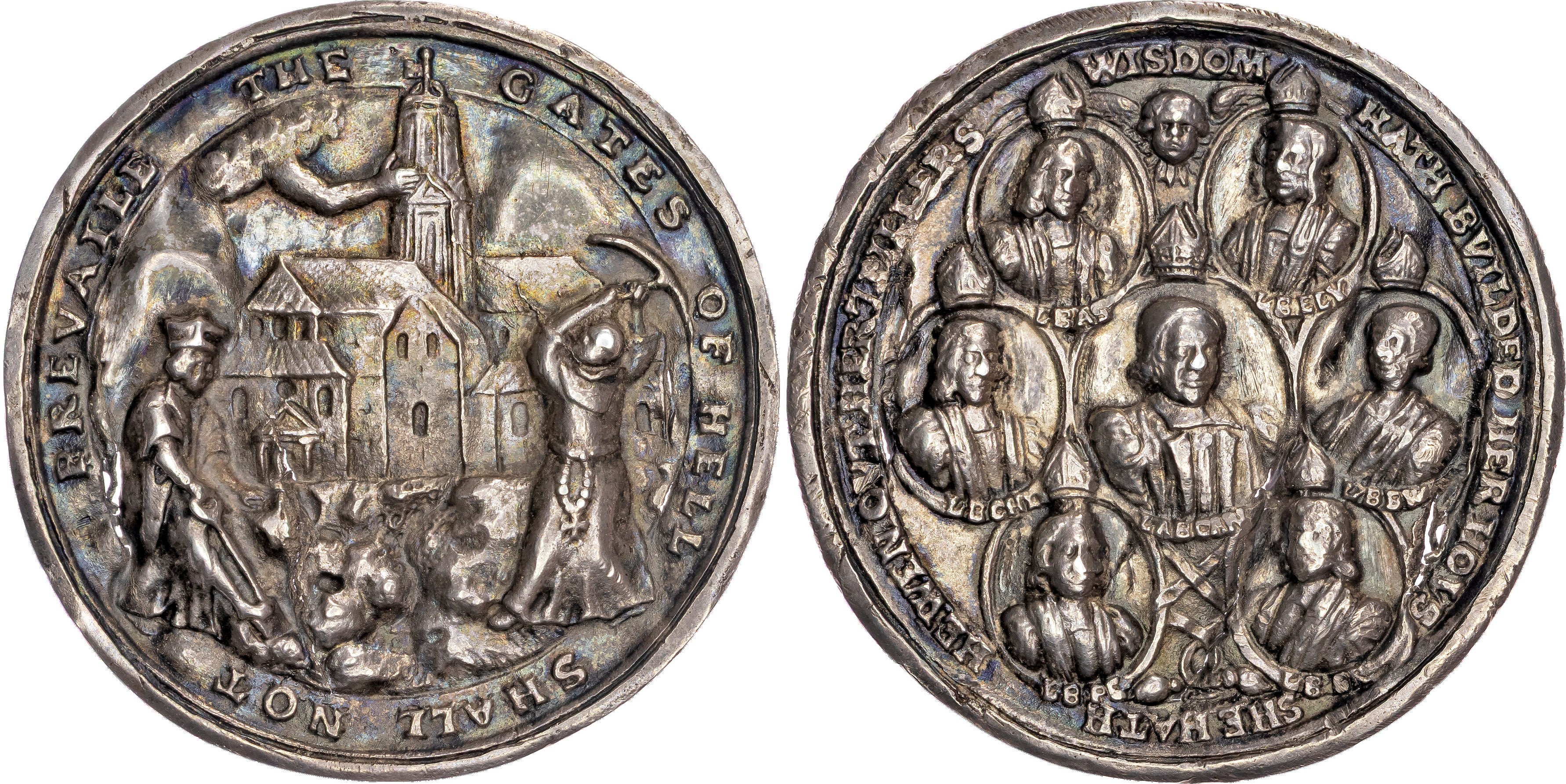 James II, Stability of the Anglican church and the Trial of the Seven Bishops 1688.
