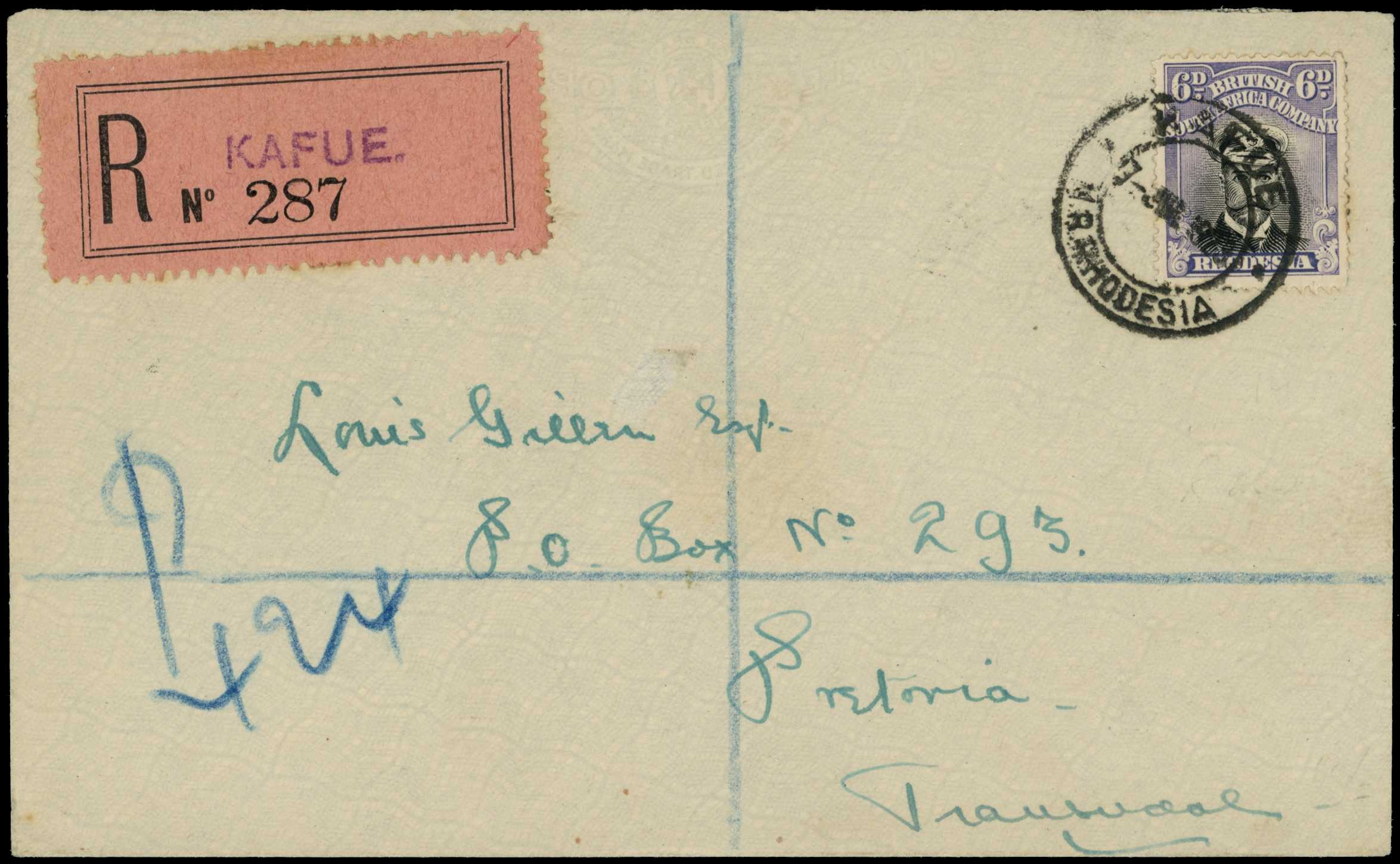 1922-4 6d Head Die IIIB, perf 14 on white...