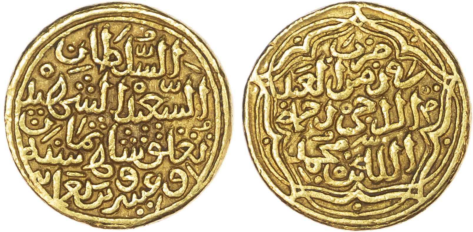 India, Sultans of Delhi, Muhammad bin Tughluq (AH 725‑752 / 1325‑1351 AD), gold Tanka