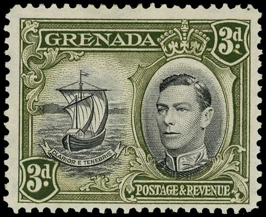 1930 3d perf 12½ large part o.g., R5/6 'colon' flaw.  SG 158ba,...