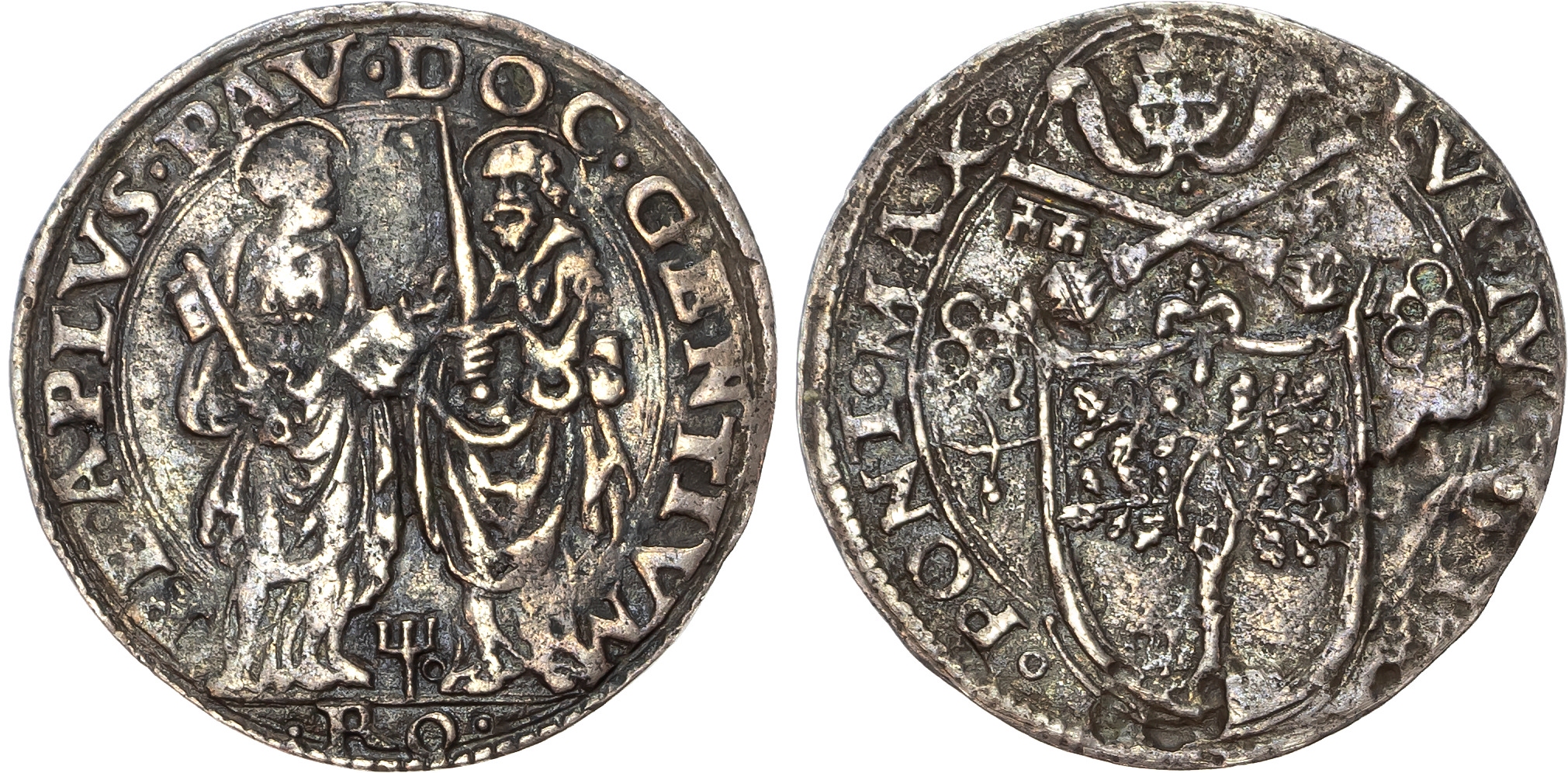 Italy, Papal States, Giulio II (1503-1513), silver Giulio