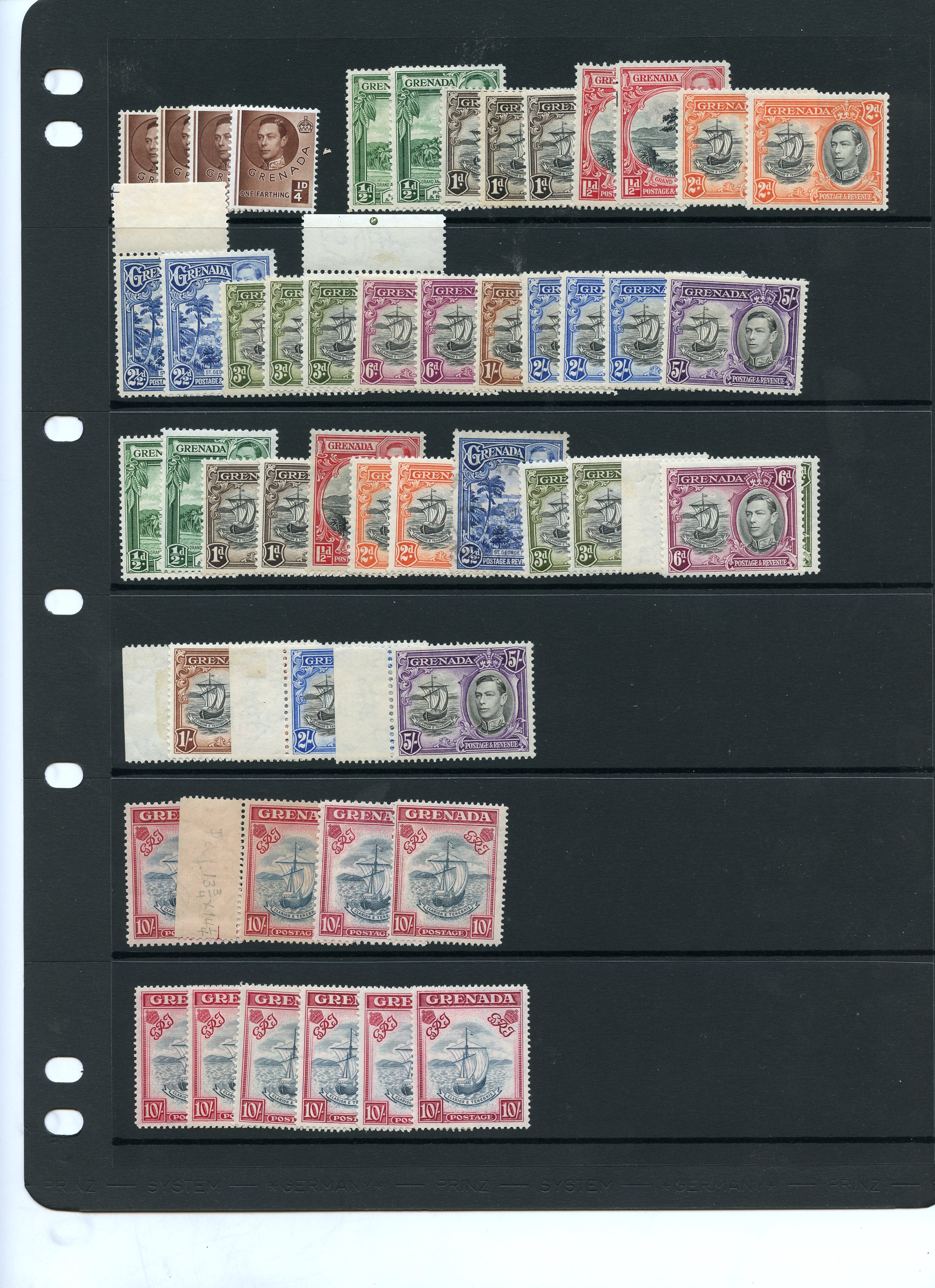 Grenada 1938 set mint...