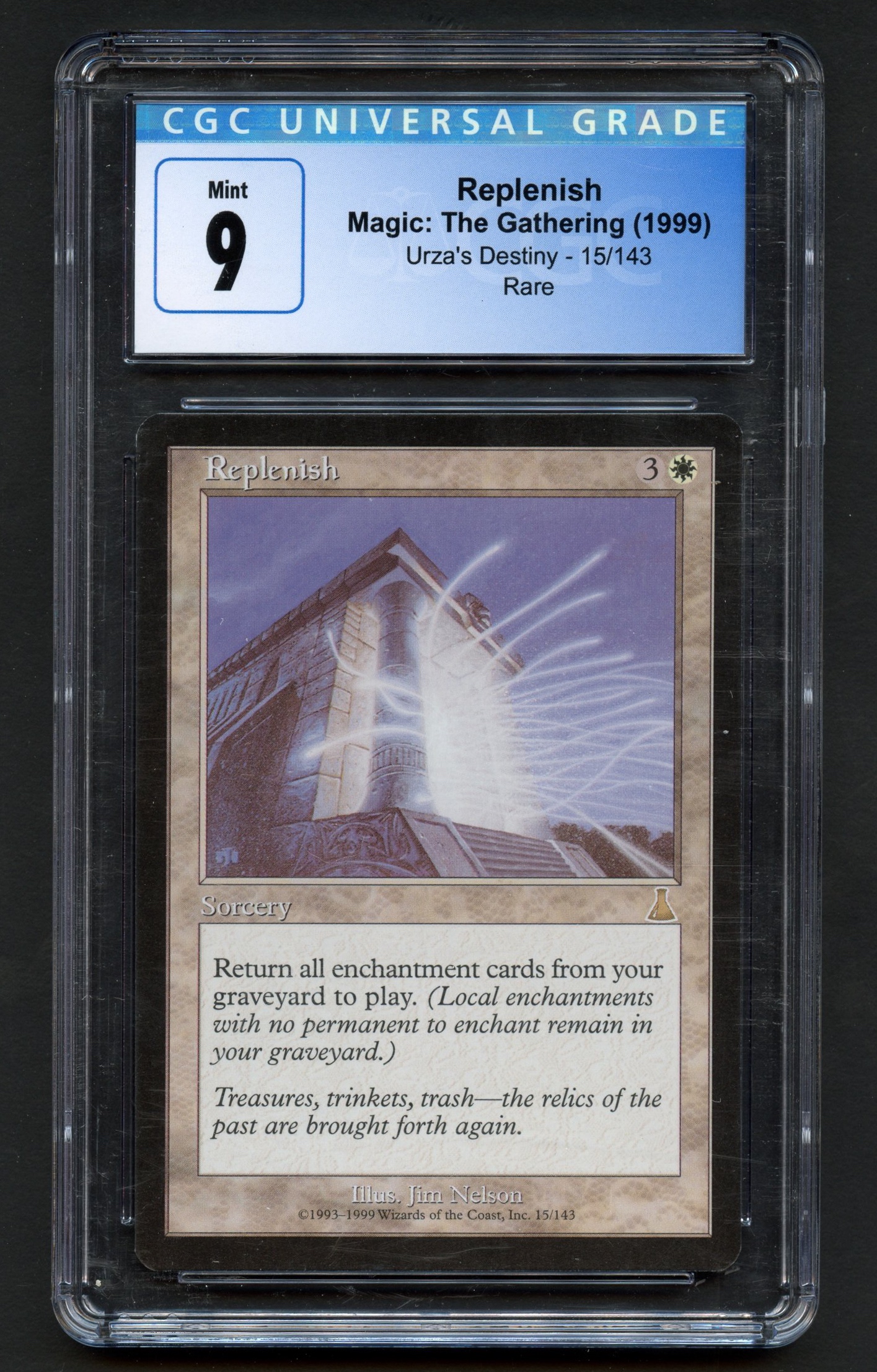 CGC 9 Replenish - Urza's Destiny 1999