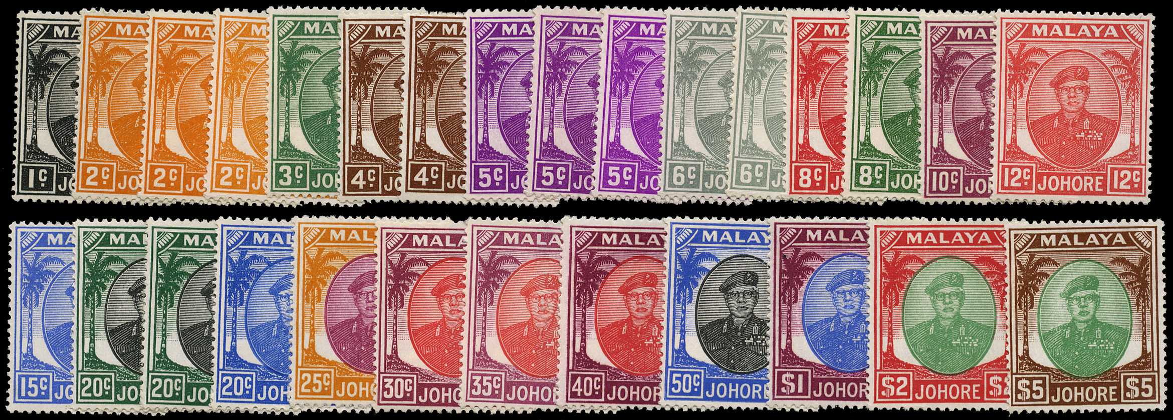 1949-55 set of twenty-one plus 7 extras...
