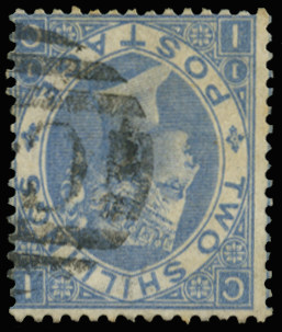GB 1867  SG118wi Pl.1 Used - Watermark Inverted