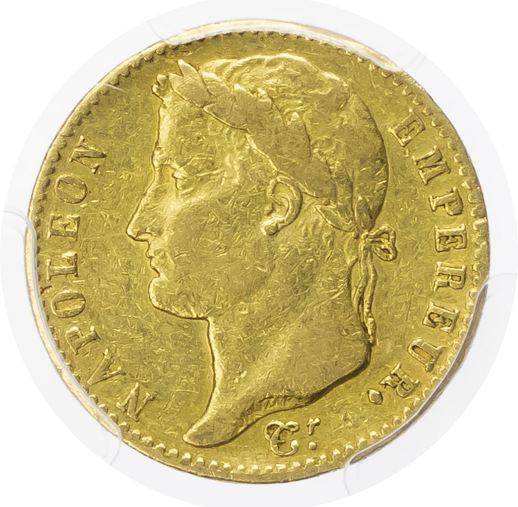 France. Napoleon I AV 20 Francs. 1815L. (Bayonne). 