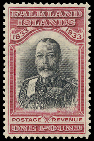 Falkland Islands Centenary £1 SG 138 