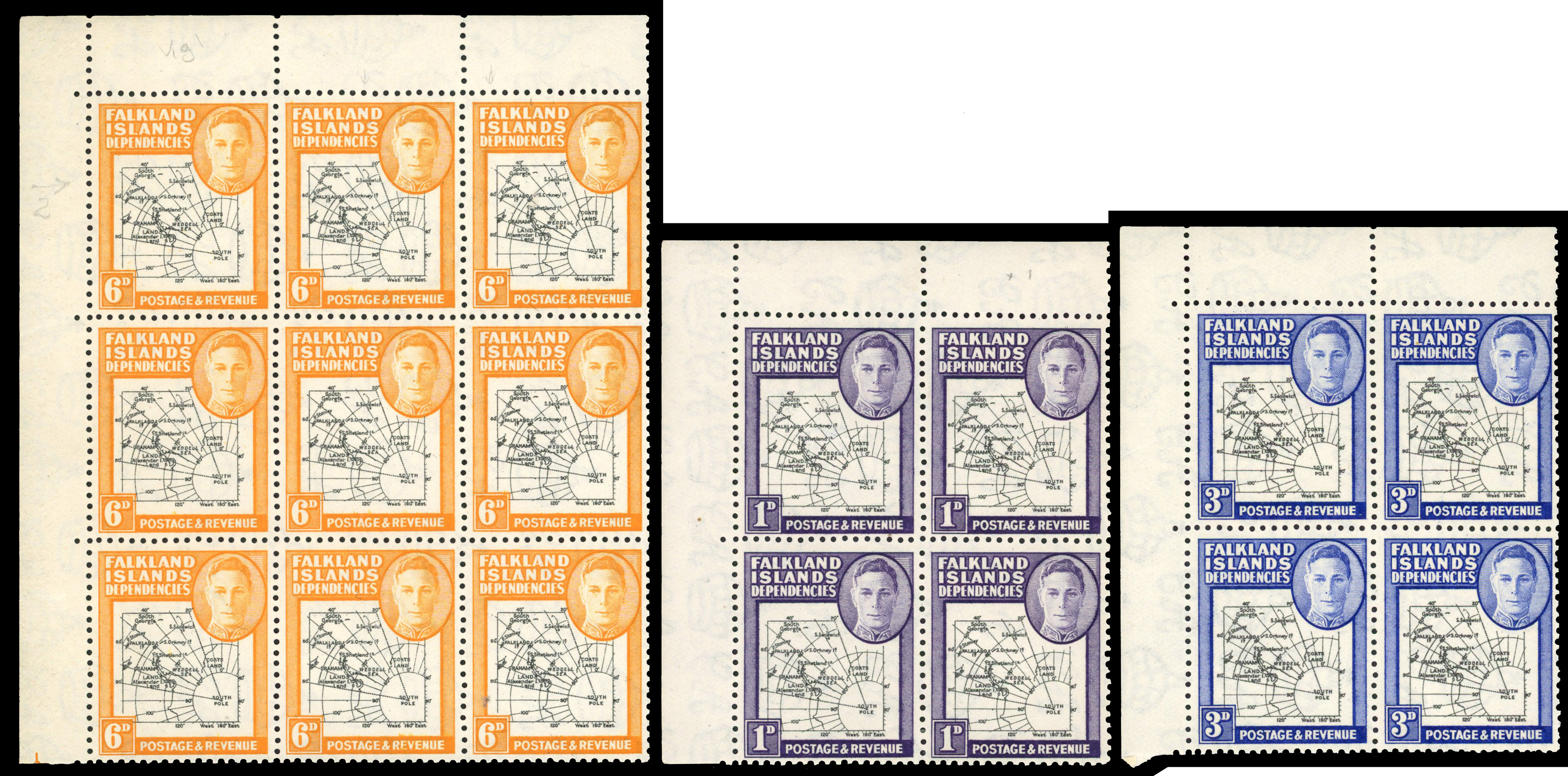 FID SG G2aa, 4aa, 6aa blocks mint