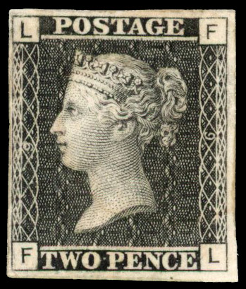 1867 2d Paris Exhibition proof Pl.9. 