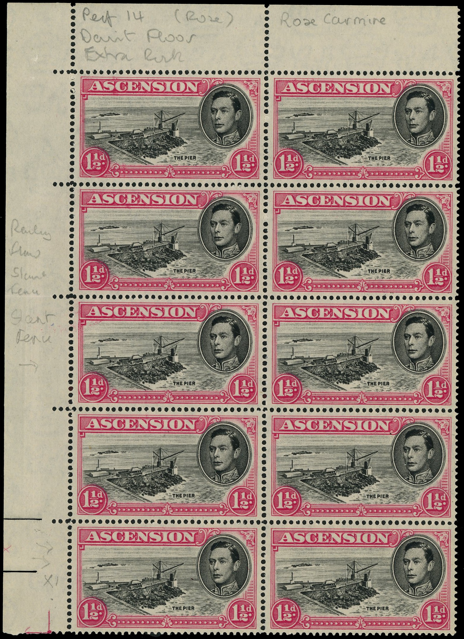 Ascension SG 40da, db block mint