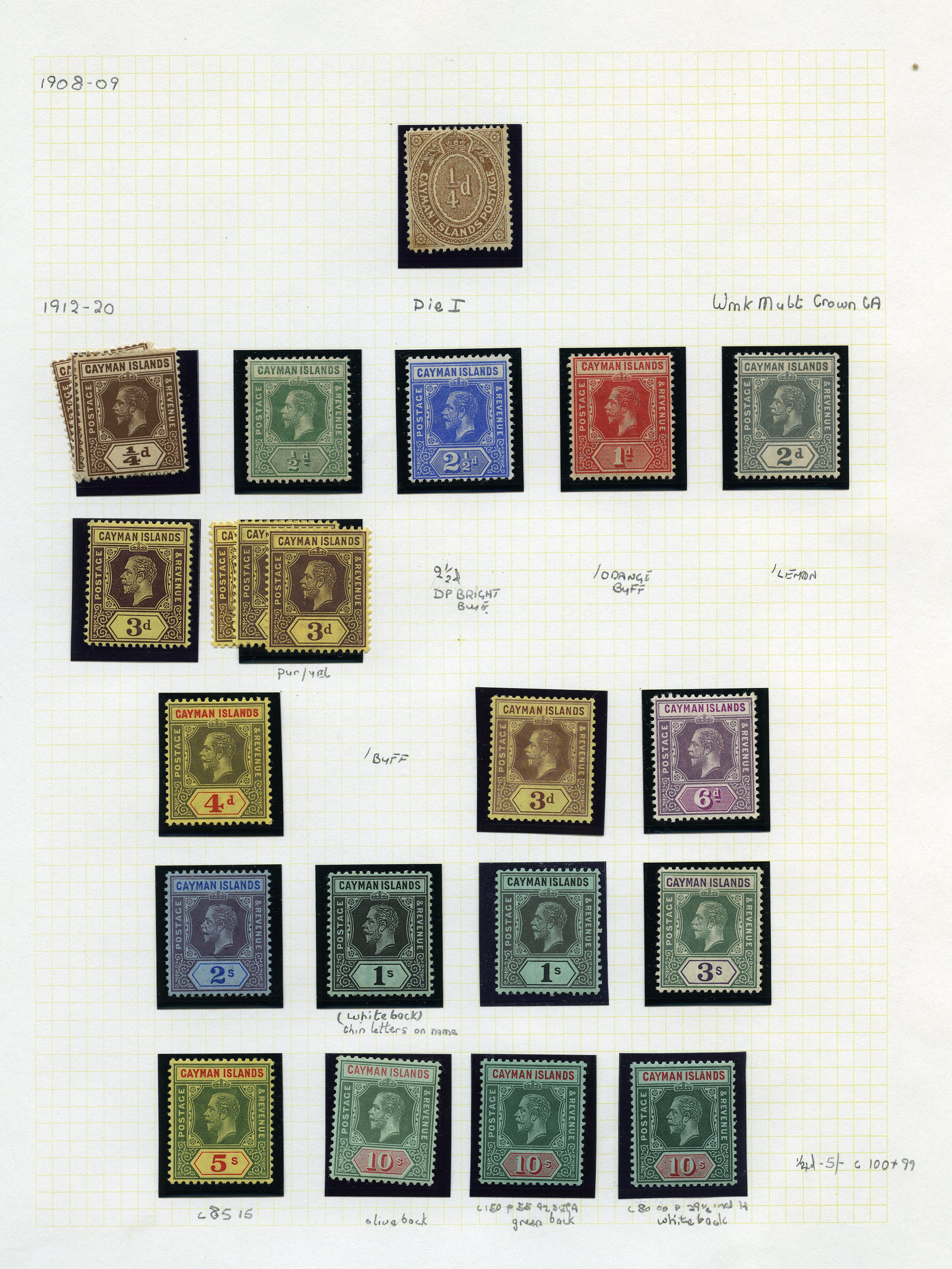 Mainly mint collection including 1902-03 to...