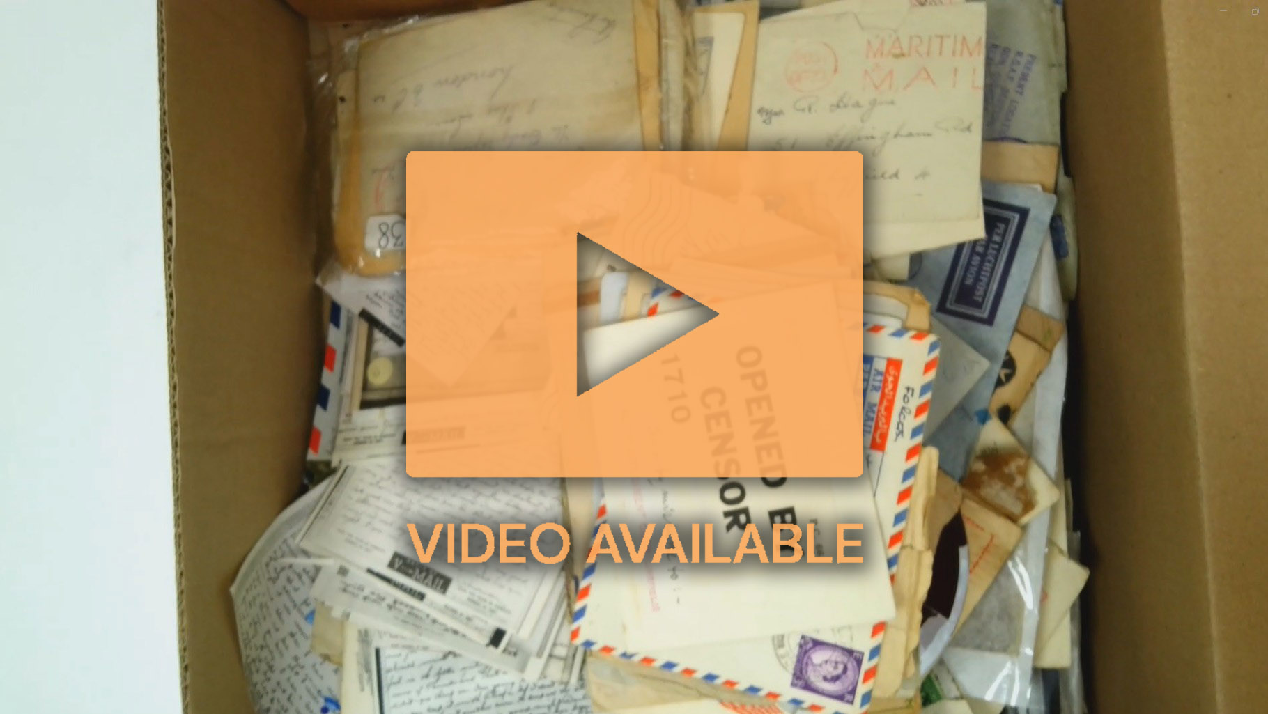 WORLD WAR TWO accumulation of postal history