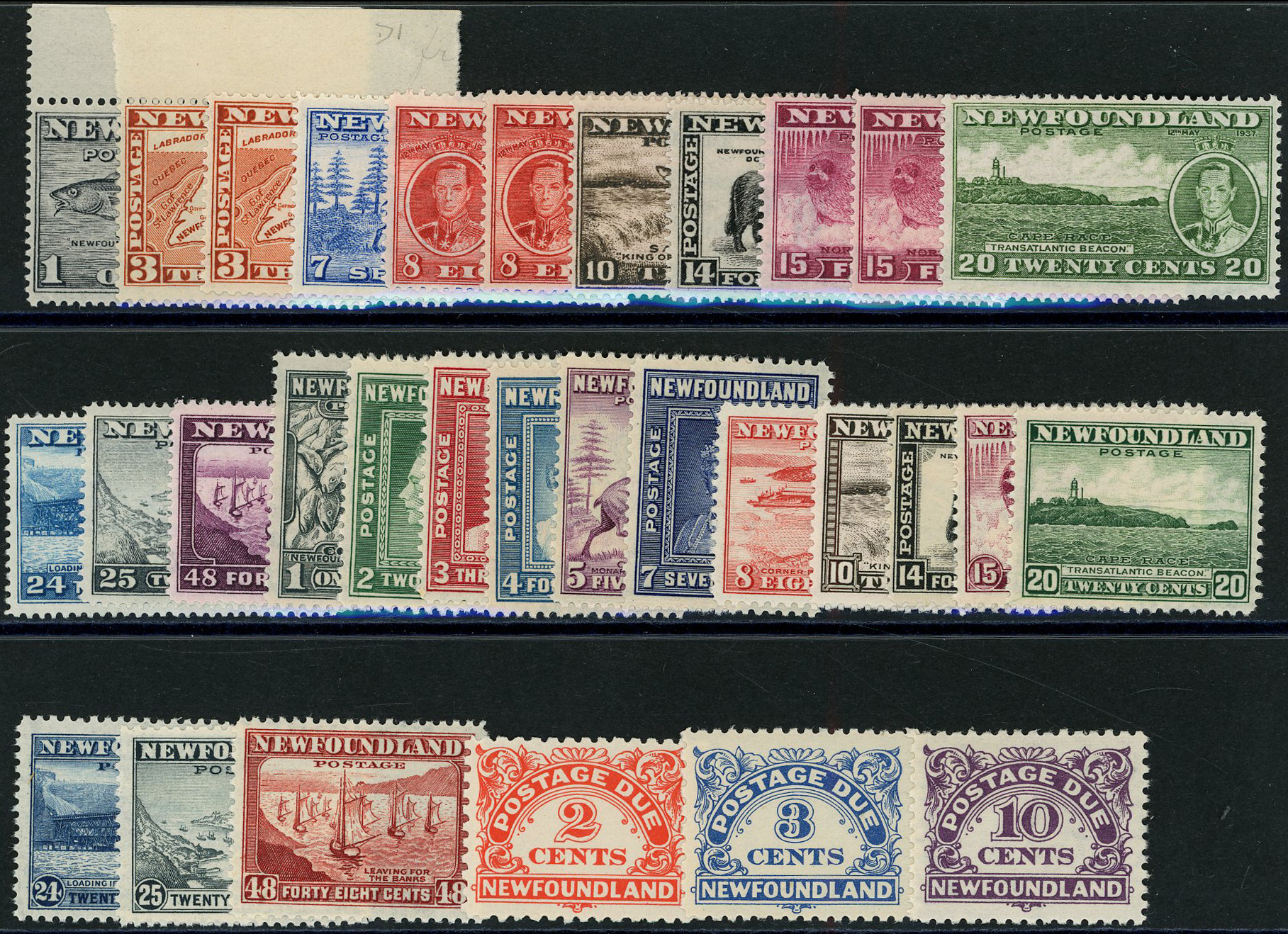 Newfoundland KG VI group...