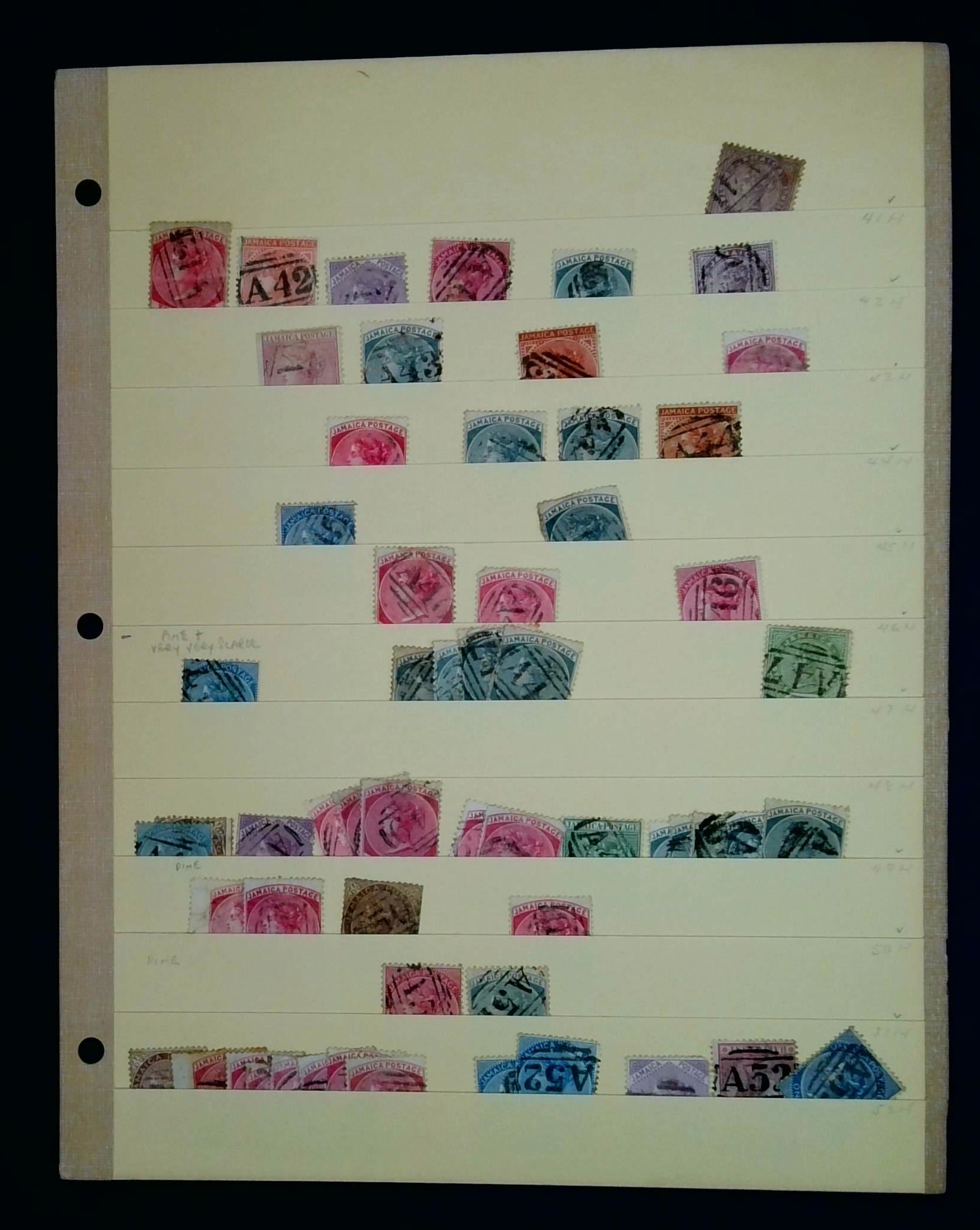 1860-1930 circa, collection of numeral and...