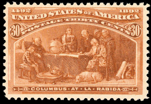 USA 1893 Columbian Exposition 30c mint