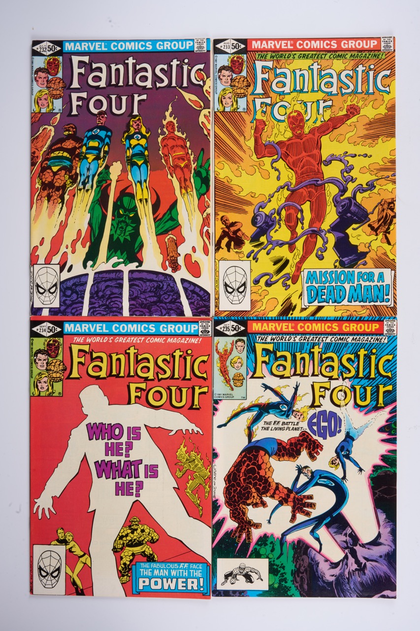 Fantastic Four Volume 1 Incomplete #232-#257 (Marvel Comics, 1980-83) Bundle of 23