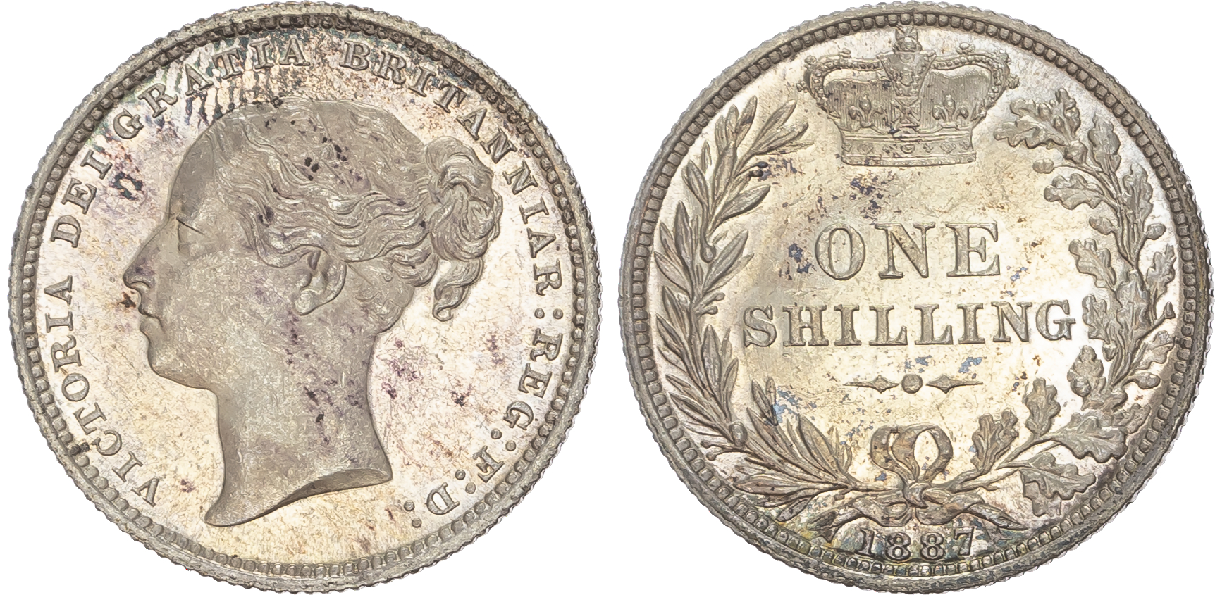 Victoria (1837-1901) Shilling, 1887.