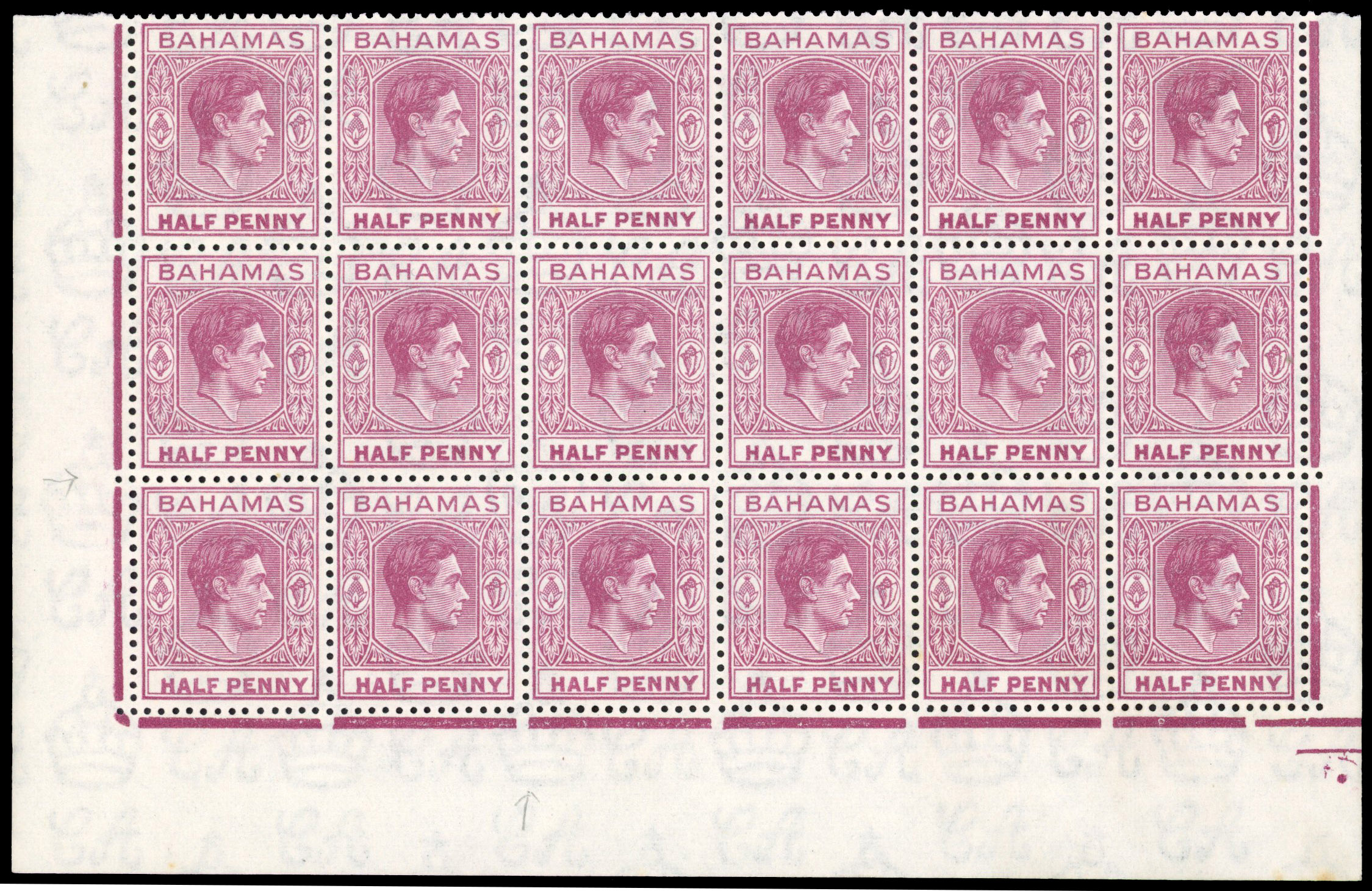 SG 149e/eb/ec in block of 18 