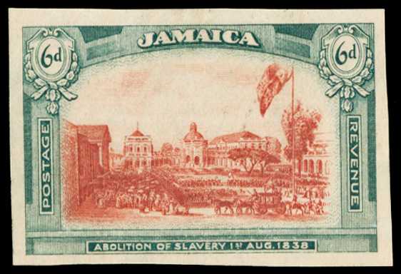 1921 6d red and blue-green 'Abolition of...