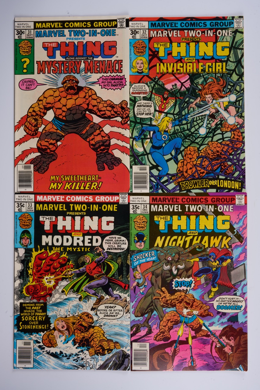Marvel Two-In-One Present The Thing And... (Marvel Comics, 1978-83) Bundle of 57