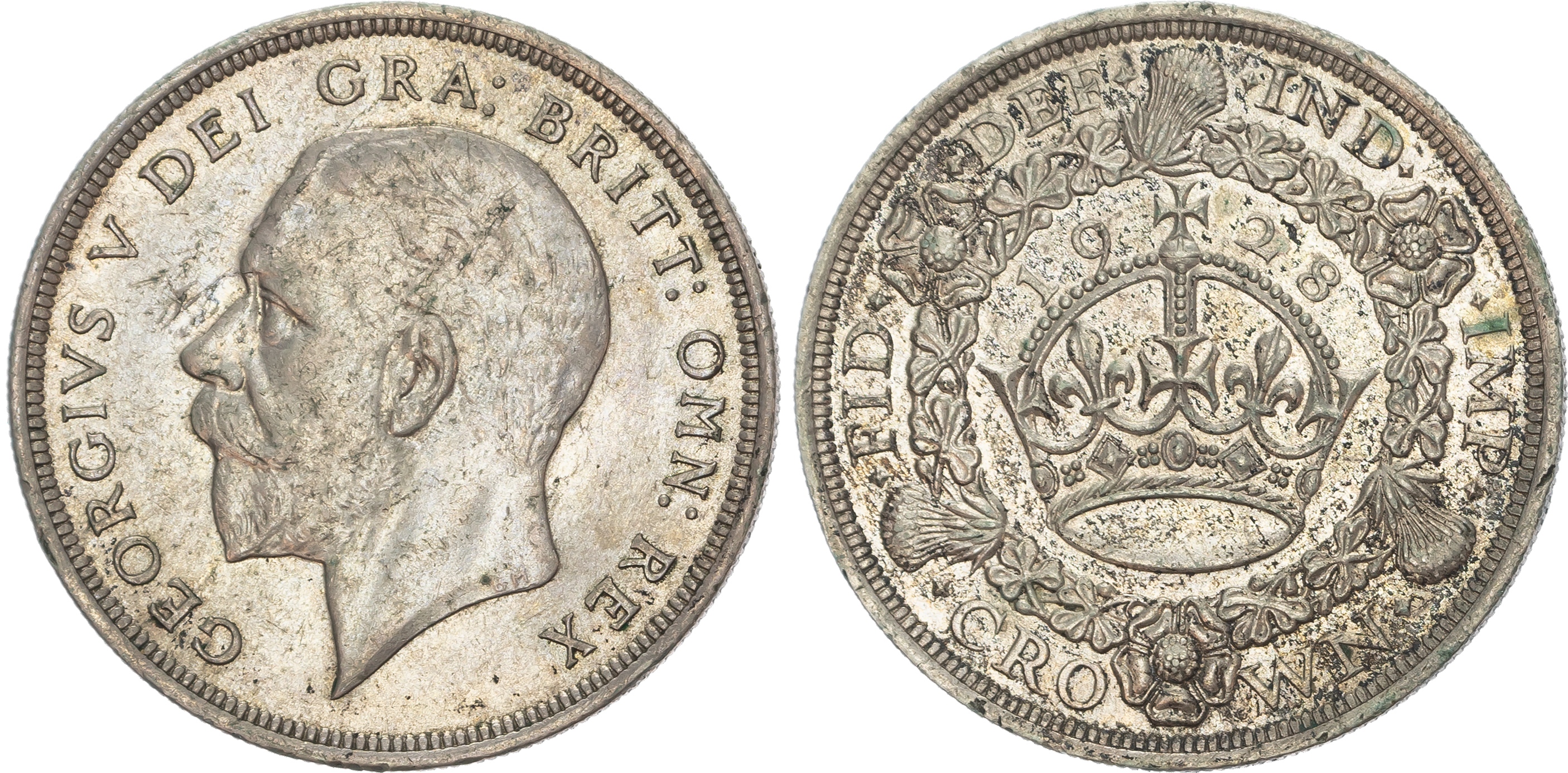 George V (1910-1936), Crown, 1928